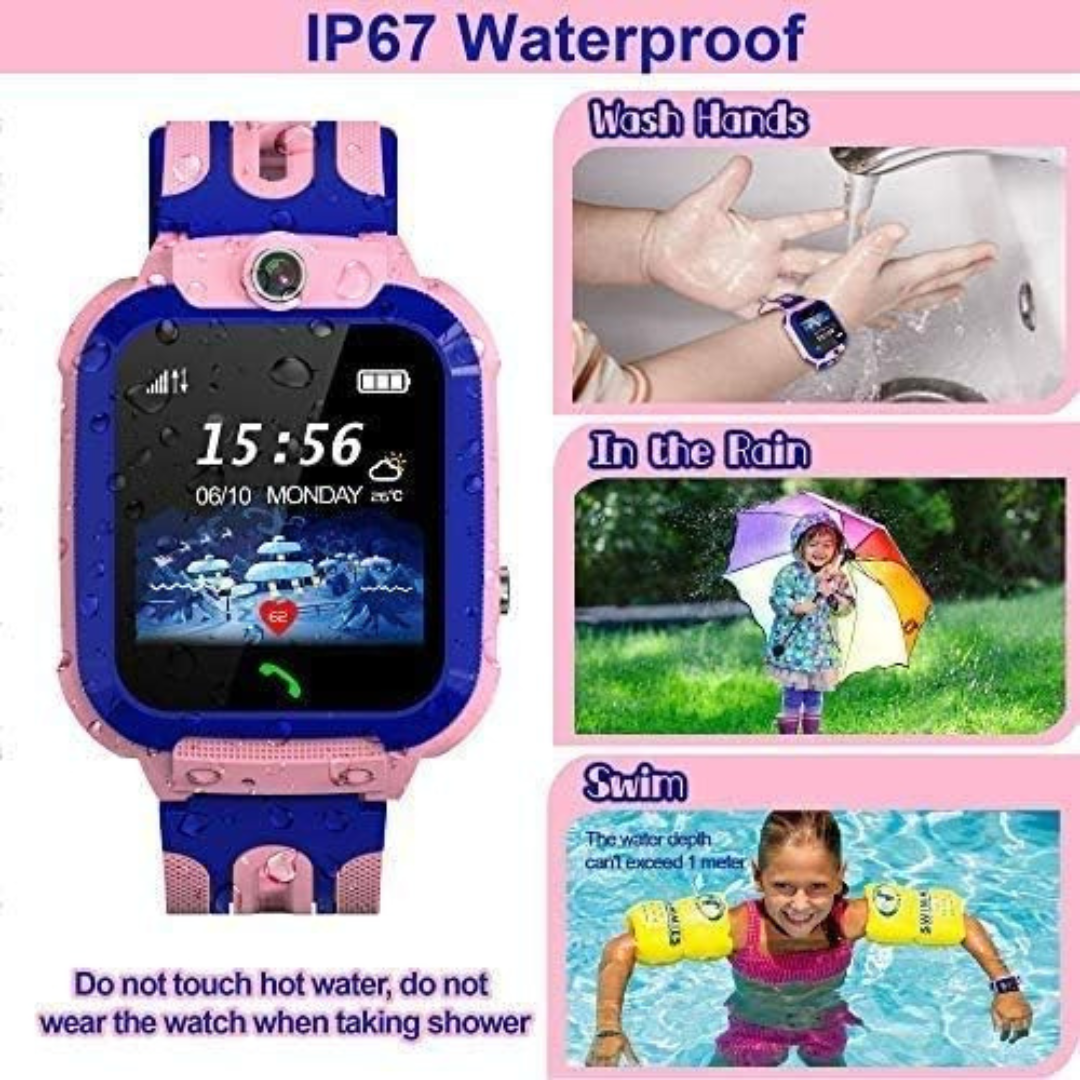 Kids Smart Watch with LBS Tracking and SOS Emergency Call....