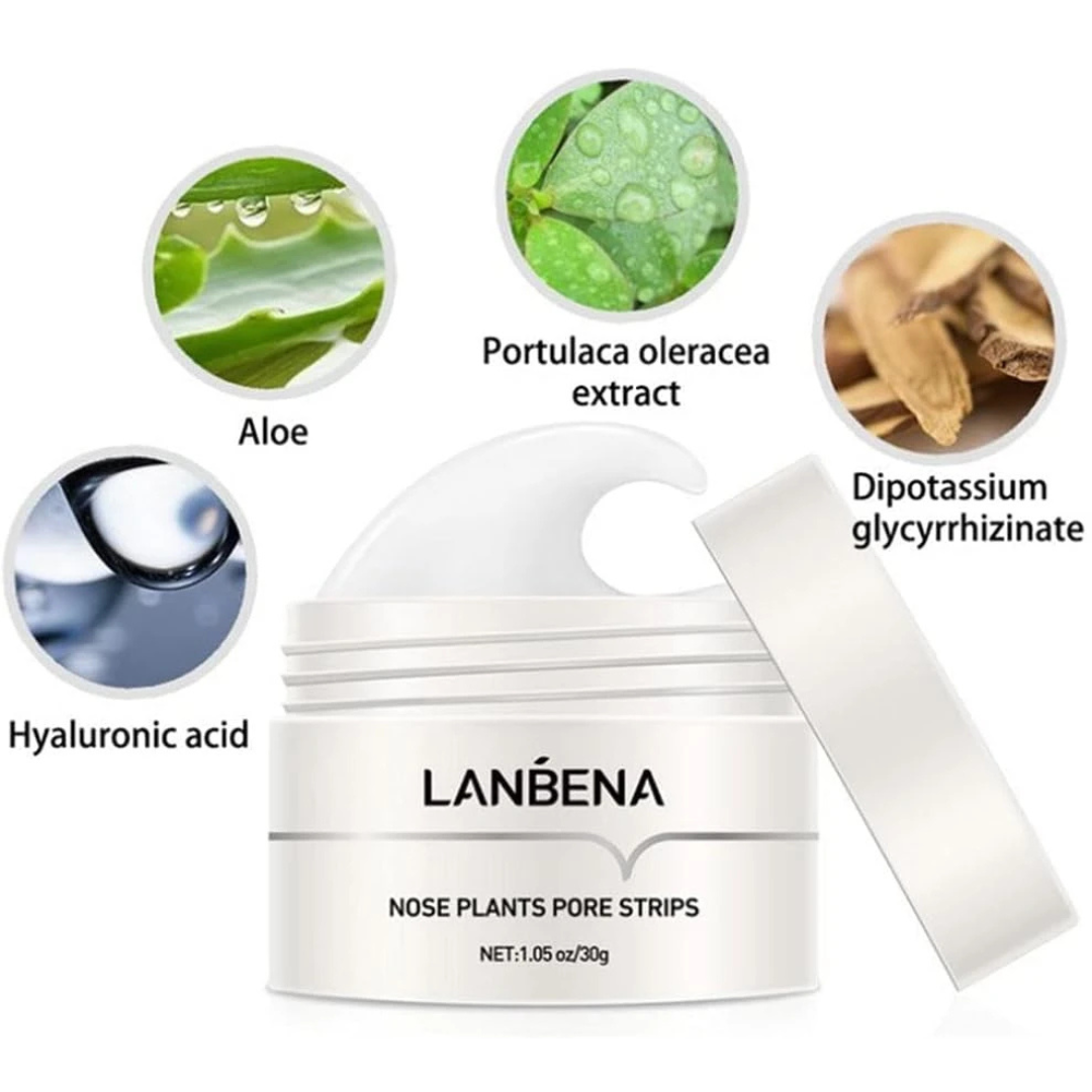 LANBENA_Nose_Plants_Pore_Strips_60pcs_Deep_Cleansing_Blackhead_Remover