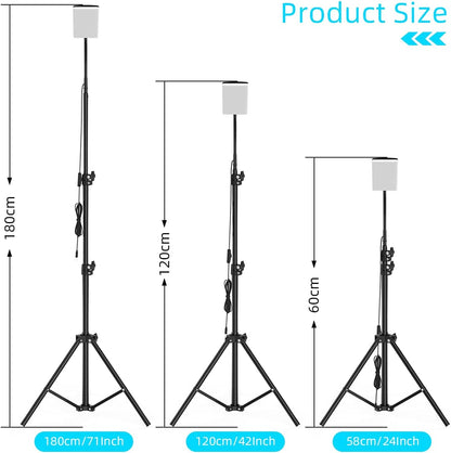 LED Camping Light | Portable Outdoor Lamp with USB Power & Tripod Stand