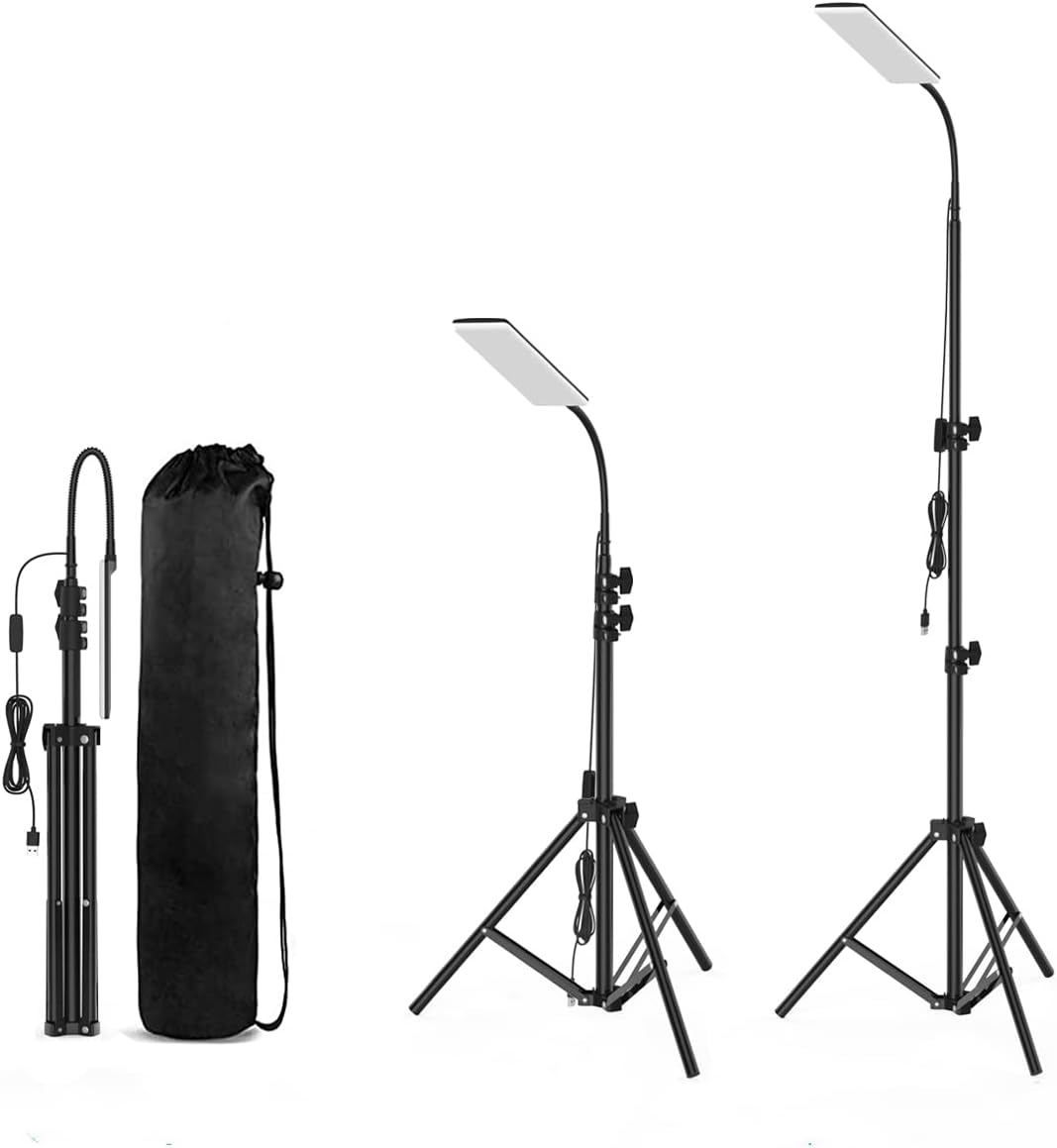 LED Camping Light | Portable Outdoor Lamp with USB Power & Tripod Stand