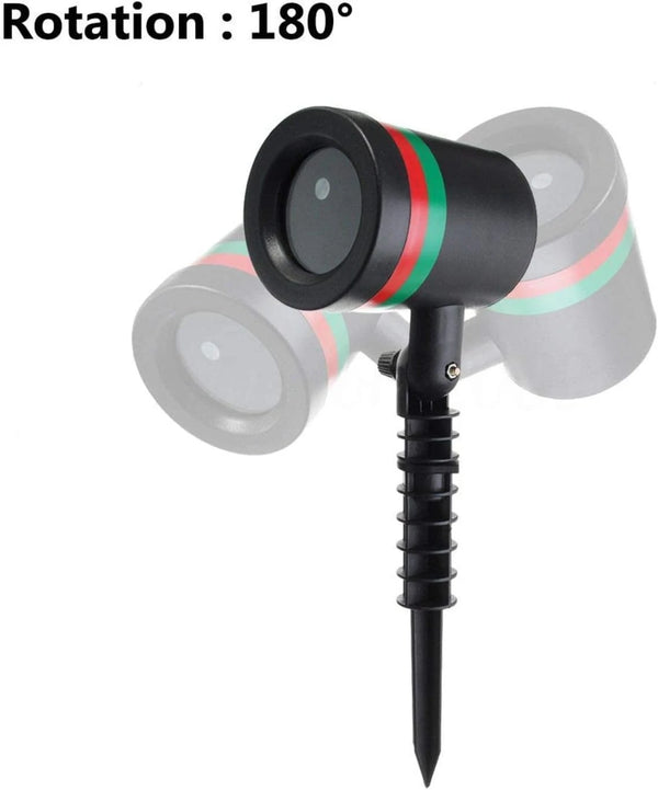 Laser Light Projector – Red & Green Lights for Indoor & Outdoor Use