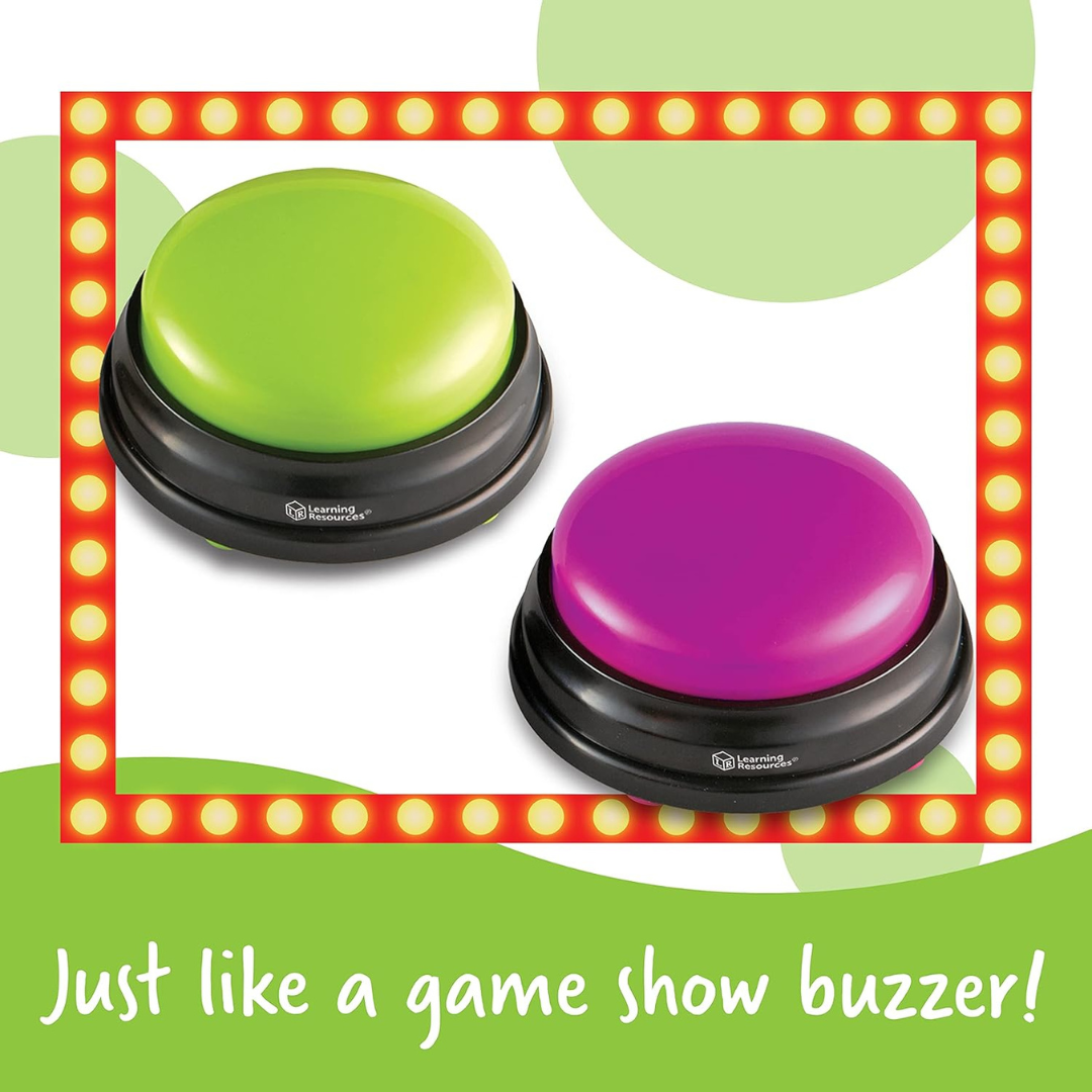 Learning Resources Interactive Classroom Answer Buzzers Set of 4...