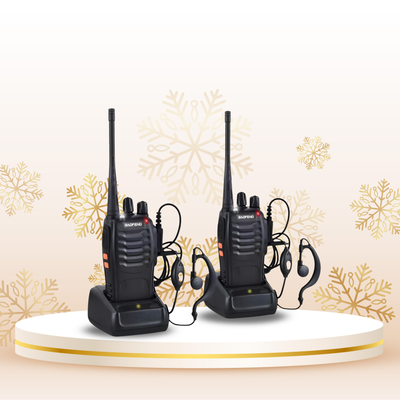 Long-Range UHF Walkie-Talkie Set (Pair) - Essential Communication