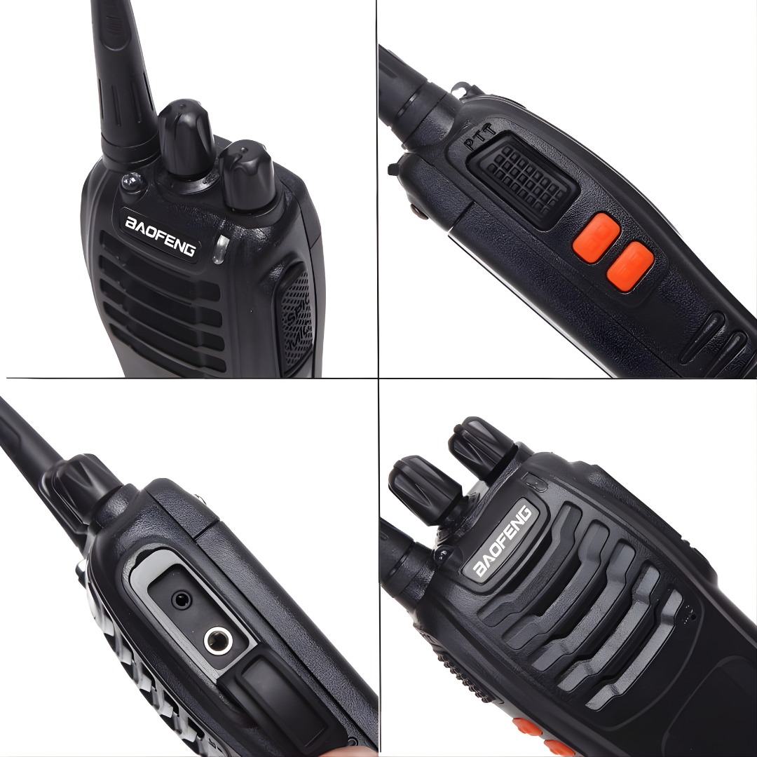 Long-Range UHF Walkie-Talkie Set (Pair) - Essential Communication ..