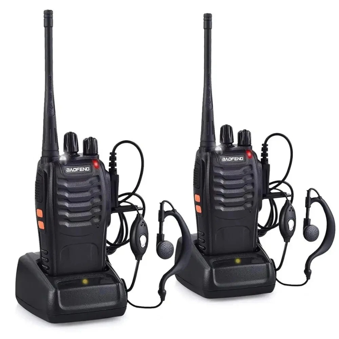 Long-Range UHF Walkie-Talkie Set (Pair) - Essential Communication .