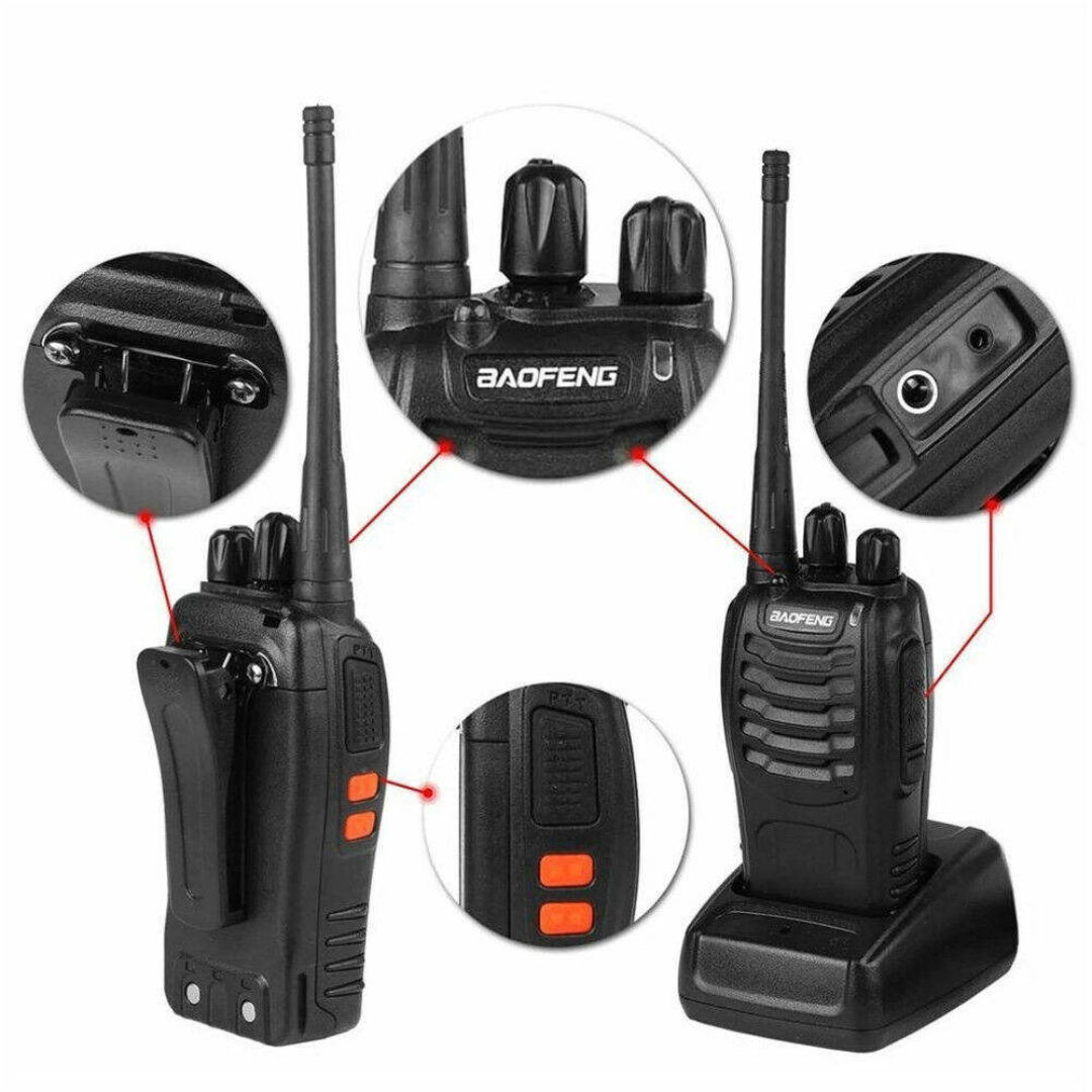 Long-Range UHF Walkie-Talkie Set (Pair).