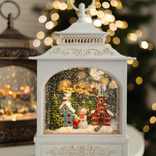 Luxurious LED Fireplace Lantern – Ambient Warmth, Zero Flame