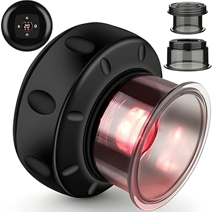 MCFD 3-in-1 Electric Cupping Therapy Set – Smart Dynamic Vacuum with 12 Suction Levels, Heating Function & Massage Mode for Cellulite & Body Relief..