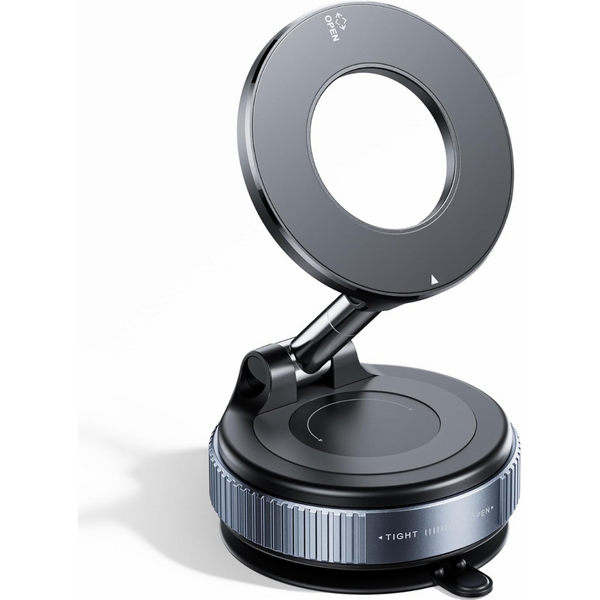 MagSafe Car Phone Holder – Powerful Magnetic 360° Rotation
