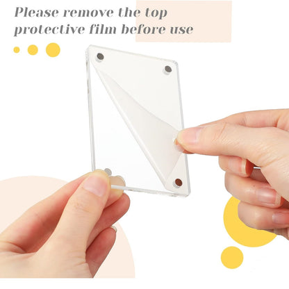 Magnetic Acrylic Fridge Photo Frame3