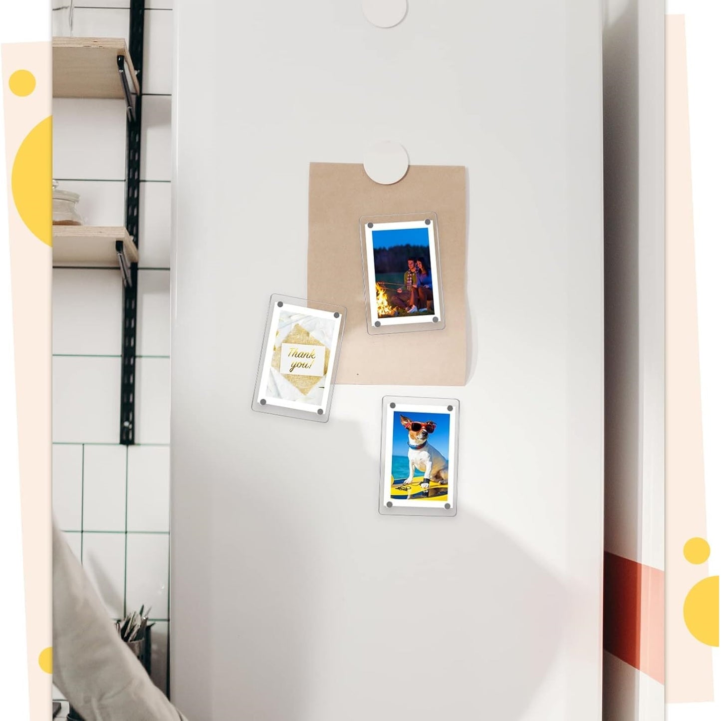 Magnetic Acrylic Fridge Photo Frame5