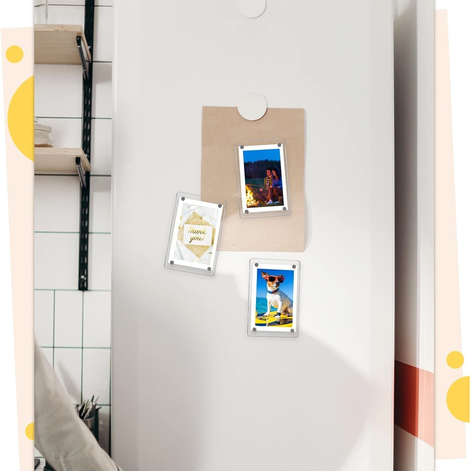 Magnetic Acrylic Fridge Photo Frame5