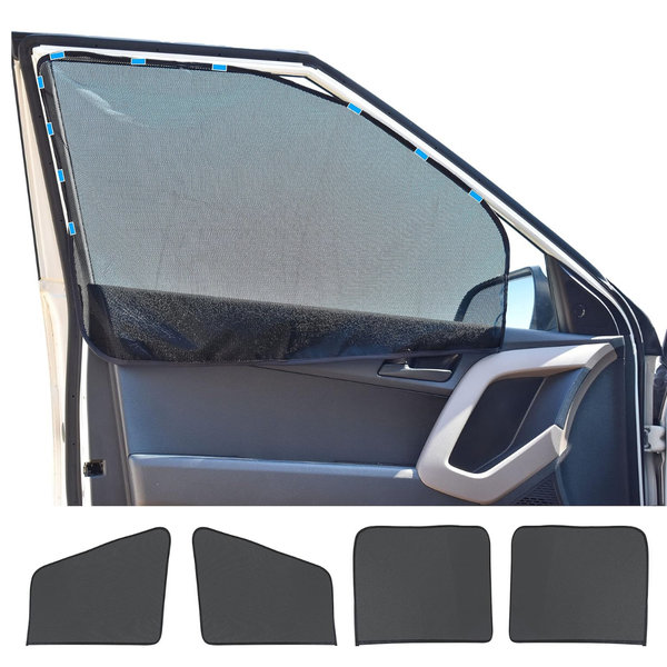 Magnetic Side Window Sunshade Set of 4 Universal UV Protection