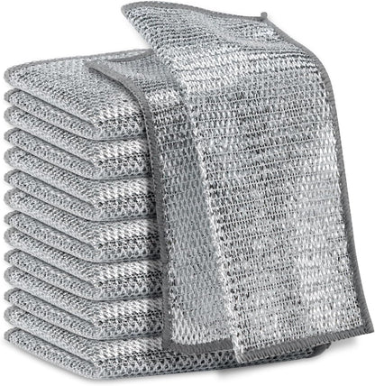 Multipurpose Wire Miracle Cleaning Cloths Pack of 8