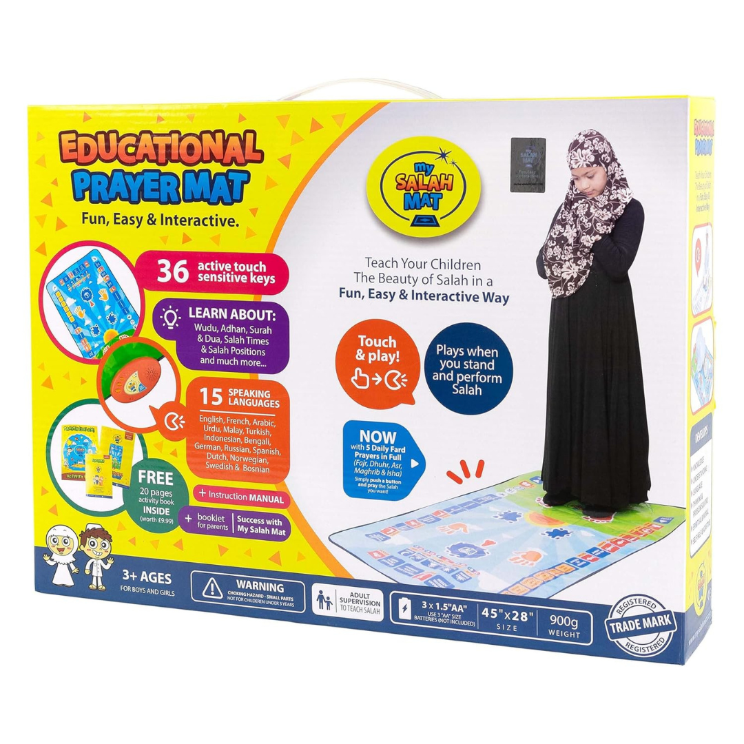 My Salah Mat Interactive Educational Prayer Mat for Kids..1......