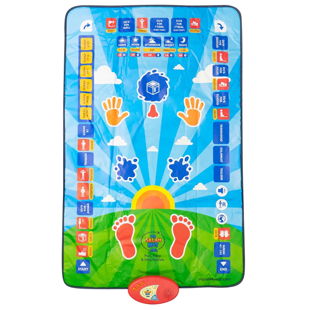 My Salah Mat Interactive Educational Prayer Mat for Kids.