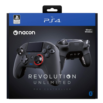 Nacon PS4 Controller – Wired/Wireless Gamepad for Precision Gaming
