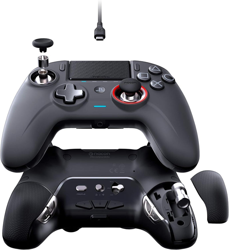 Nacon PS4 Controller – Wired/Wireless Gamepad for Precision Gaming