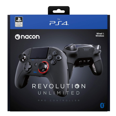Nacon PS4 Controller – Wired/Wireless Gamepad for Precision Gaming