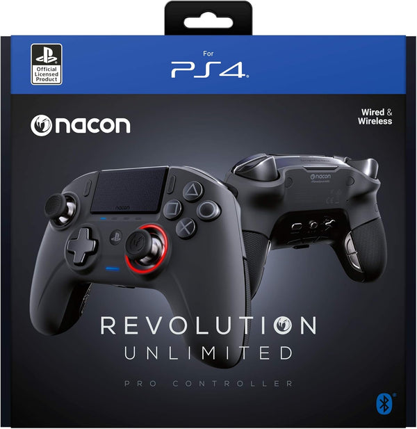 Nacon PS4 Controller – Wired/Wireless Gamepad for Precision Gaming