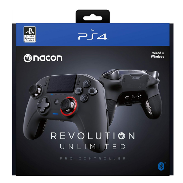 Nacon PS4 Controller – Wired/Wireless Gamepad for Precision Gaming