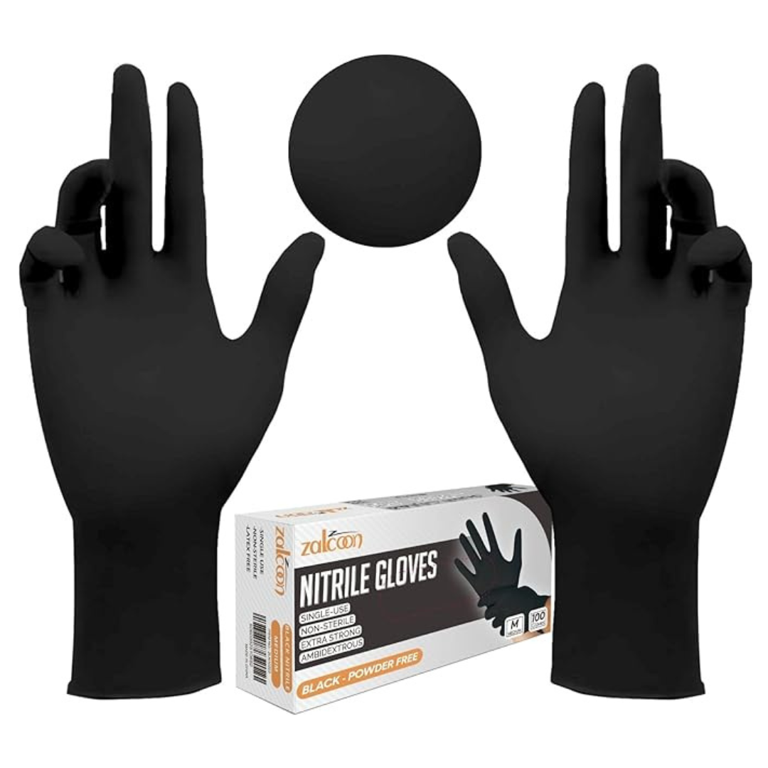 Nitrile Exam Disposable Gloves | Powder & Latex Free (100 Pcs Pack)