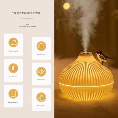 Onion Cool Mist Humidifier and Aroma Diffuser 1
