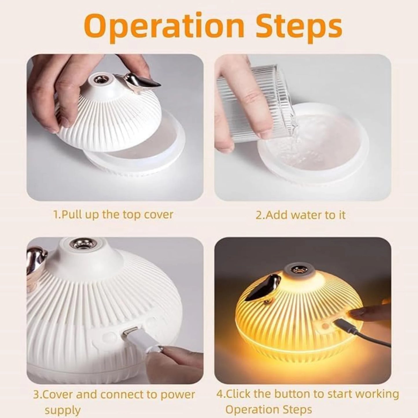 Onion Cool Mist Humidifier and Aroma Diffuser 4