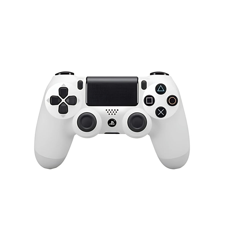PlayStation DualShock 4 Controller – Glacier White, Wireless Gamepad