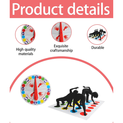 Poppy Twist n Play Floor Games Large Capacity Indoor Family Exercise Mat.....