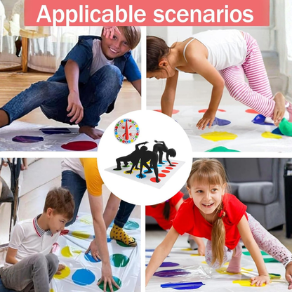 Poppy Twist n Play Floor Games Large Capacity Indoor Family Exercise Mat....