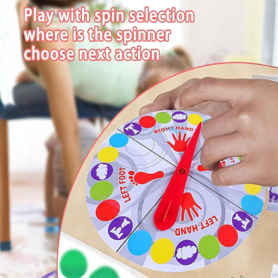 Poppy Twist n Play Floor Games Large Capacity Indoor Family Exercise Mat.