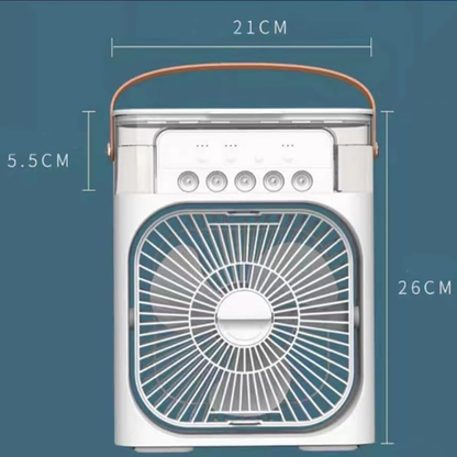 Portable Air Conditioner Fan,Black Mini Personal Fan 5