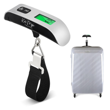 Portable Digital Hand Scale 50kg Capacity Luggage and Travel Weight Scale with Hook