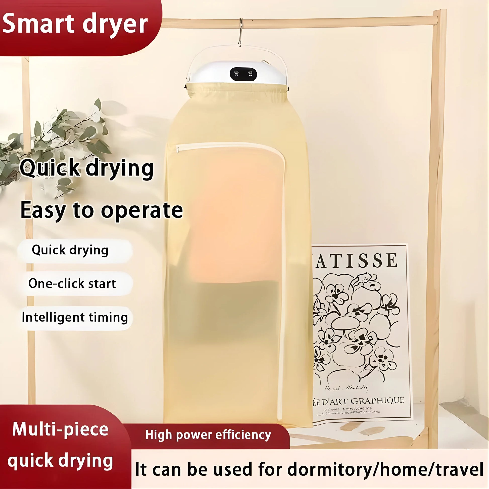 Portable Electric Clothes Dryer 4