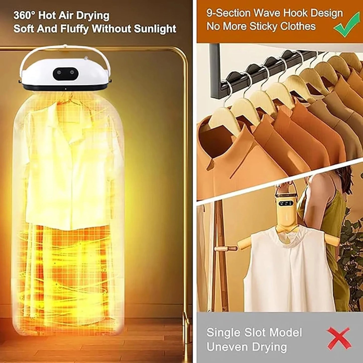 Portable Electric Clothes Dryer 5