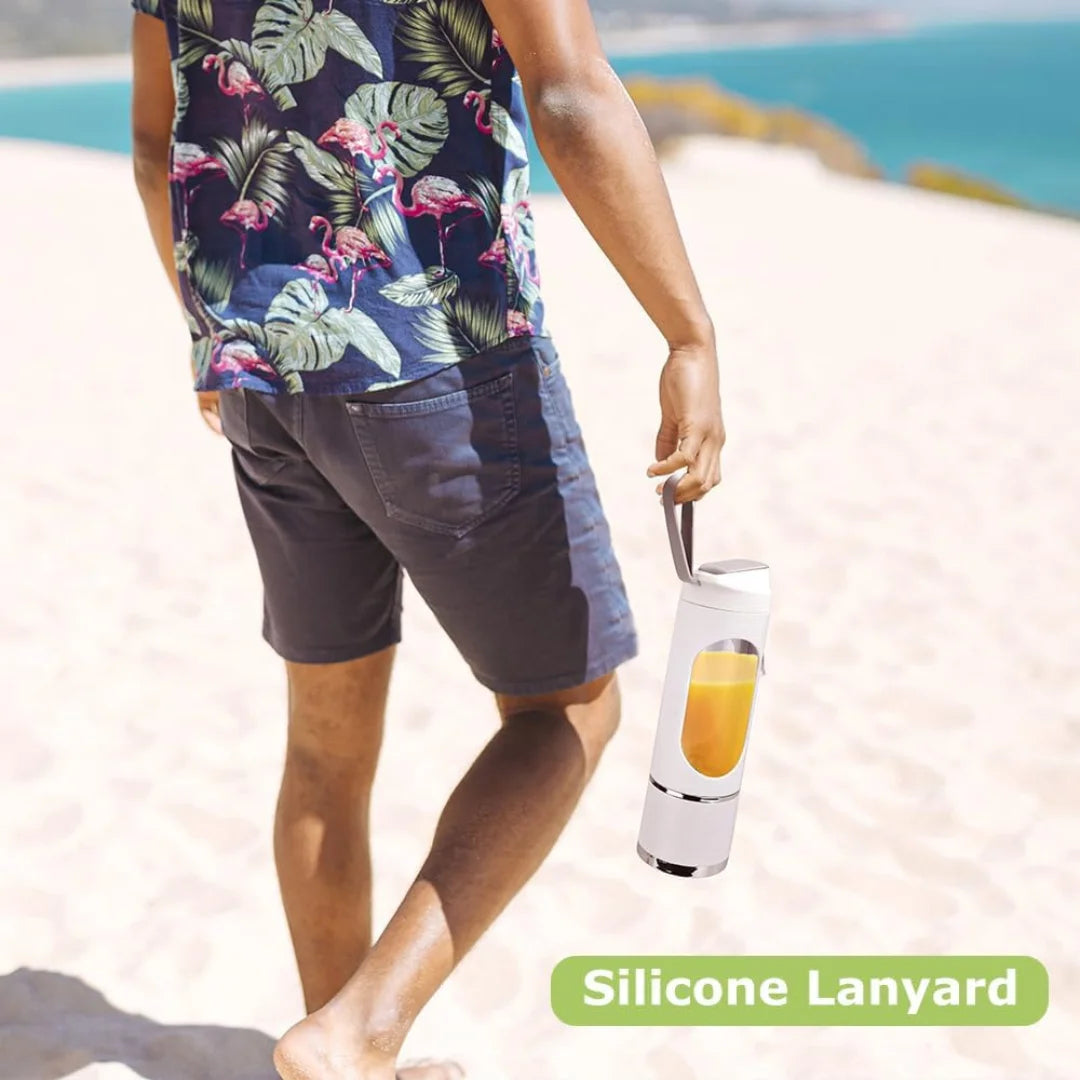 Portable Smoothie Blender 450ml USB-C Rechargeable Twelve Blade System.......