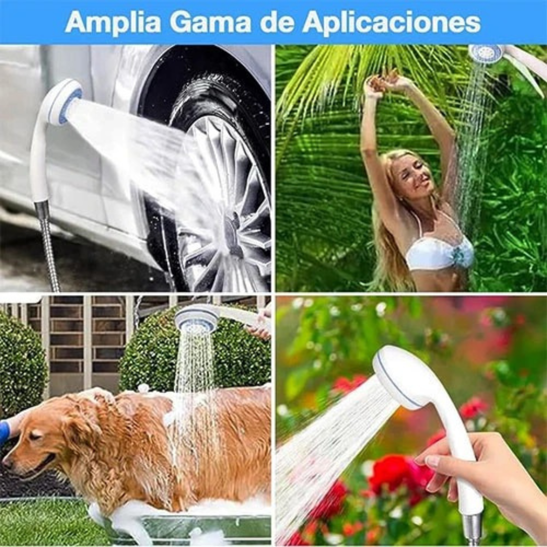 Portable USB Camping Shower – Electric Outdoor Shower with Pump, Hose & Shower