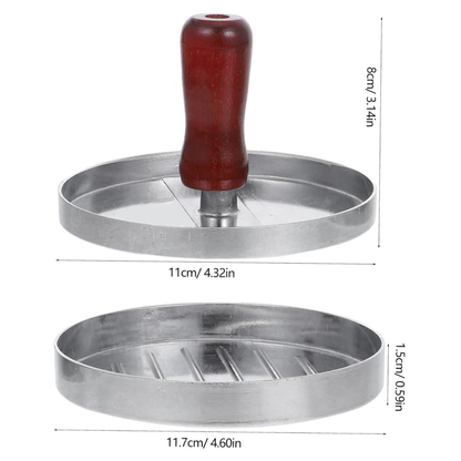 Precision Round Non-Stick Burger Press and Smasher......