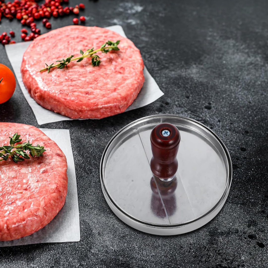 Precision Round Non-Stick Burger Press and Smasher..