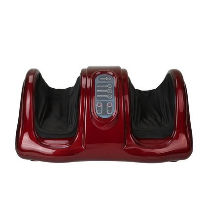 Premium Electric Foot Massager Machine with Heat and Rolling Kneading Therapy.