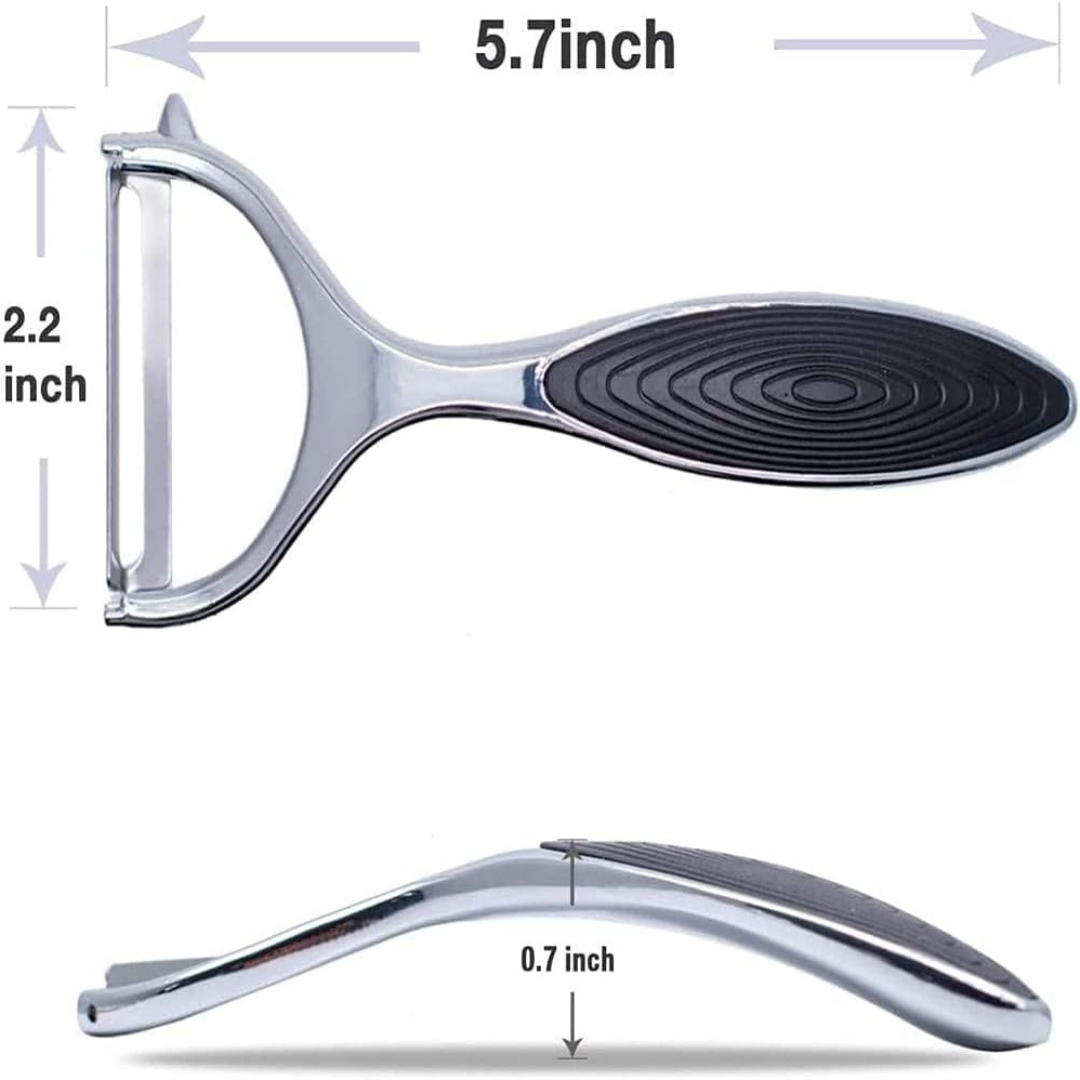 Premium Stainless Steel Y-Shape Swivel Peeler for Vegetables and Fruit..1..