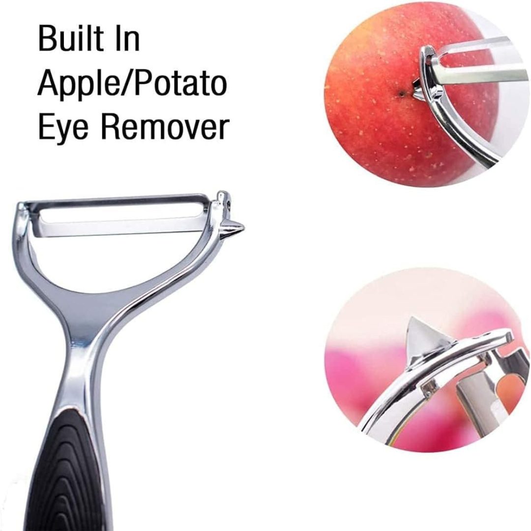 Premium Stainless Steel Y-Shape Swivel Peeler for Vegetables and Fruit..1