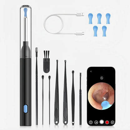 Professional Ear Wax Removal Kit – Wireless Camera & LED Light