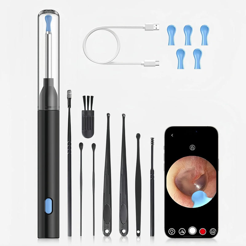 Professional Ear Wax Removal Kit – Wireless Camera & LED Light