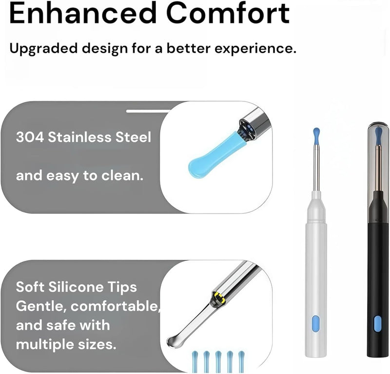 Professional Ear Wax Removal Kit – Wireless Camera & LED Light