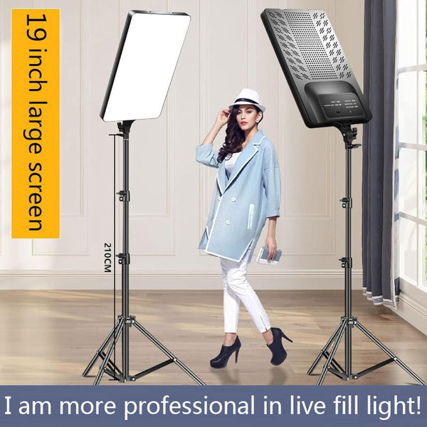 RL-19 LED Ring Light – Adjustable Brightness & Remote Control
