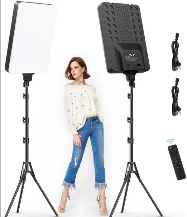 RL-19 LED Ring Light – Adjustable Brightness & Remote Control