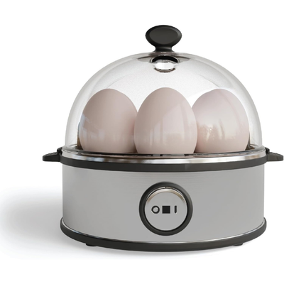 Rapid Egg Cooker | 7 Egg Capacity Electric Boiler with Auto Shut-Off
