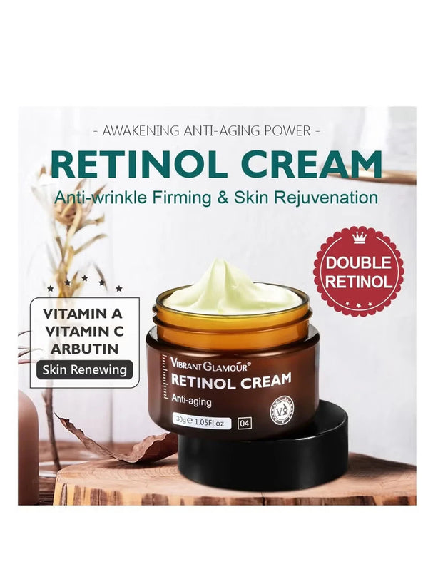 Retinol Cream – Anti-Aging Face Moisturizer for Wrinkles & Firming, 30g